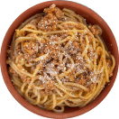 Salted Pasta with mushroom sauce